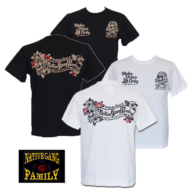 Raitt Nash ボルサ・チカ・ランド・トラスト STAFF Tシャツ JUST PLAY】歯ブラシ刺繍グラデーションTシャツ｜メンズ