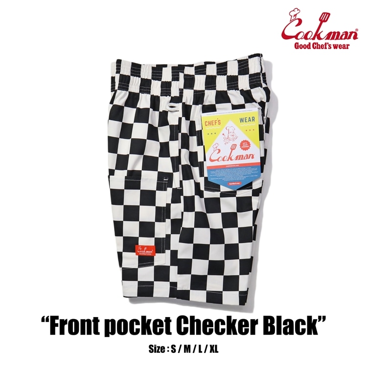 COOKMAN/クックマン Chef Pants Short Front pocket シェフ