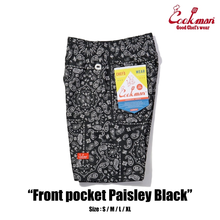 COOKMAN/クックマン Chef Pants Short Front pocket シェフパンツ