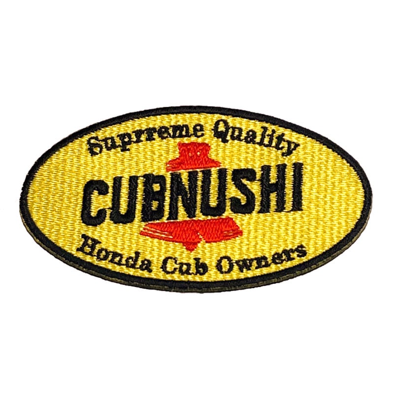 カブの駅こうべ 『CUBNUSHI』Honda Cub Owners カブ主 刺繍