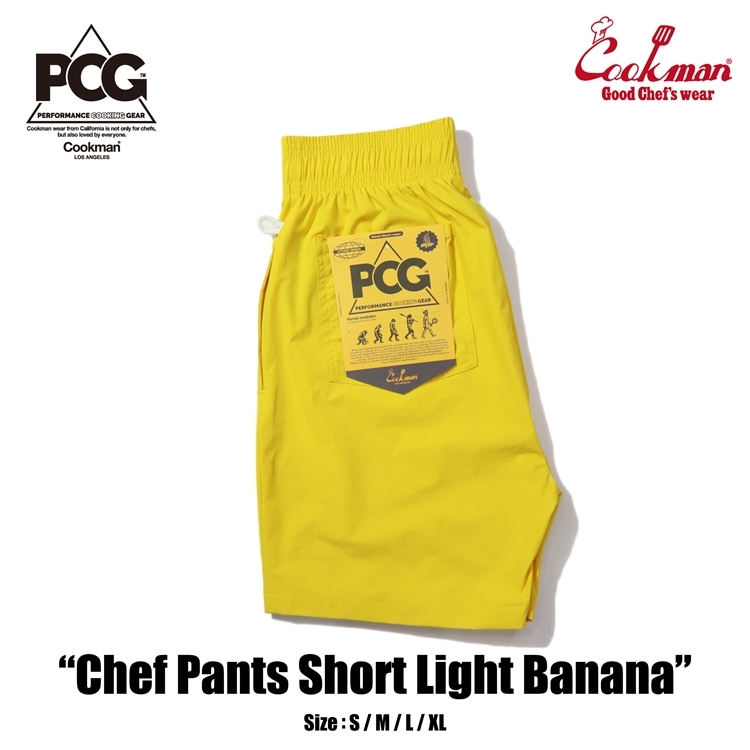 COOKMAN/クックマン Chef Pants Short Light シェフパンツ