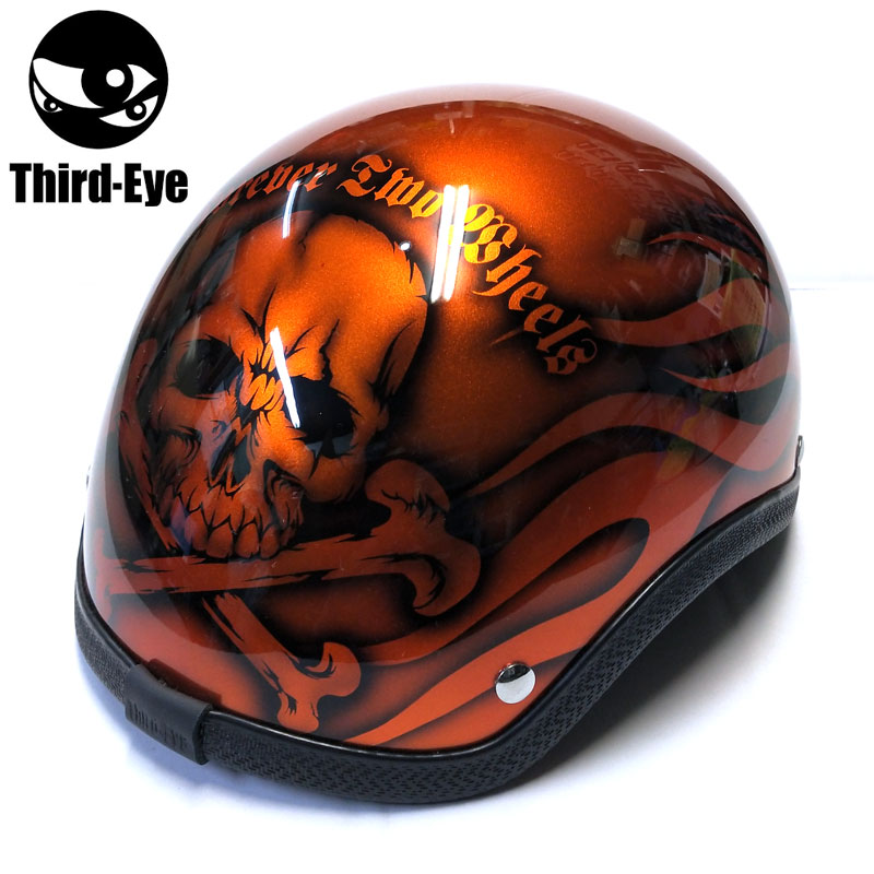 サードアイ【Third-eye】 カスタムハーフヘルメット・