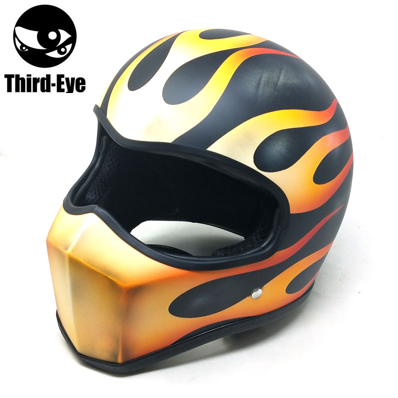 BICYCLE/装飾用 Third-Eye カスタムペイント ハーフヘルメット