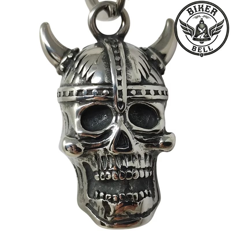 バイカーベル VIKING SKULL｜お守り・魔除け・バイカー・グレムリン