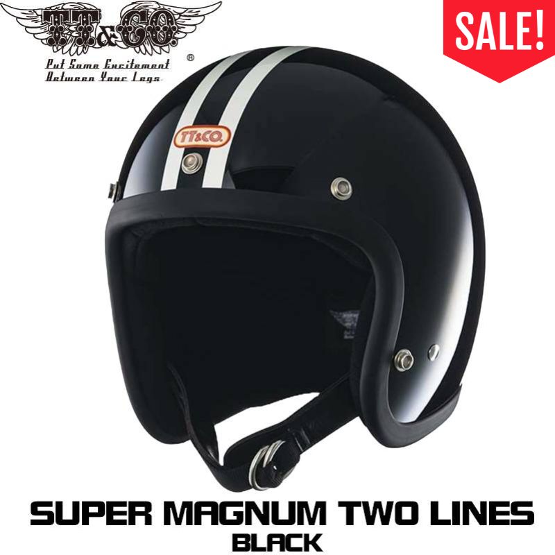 10％off！】【TT&CO.】スーパーマグナム 2ラインズ ブラック
