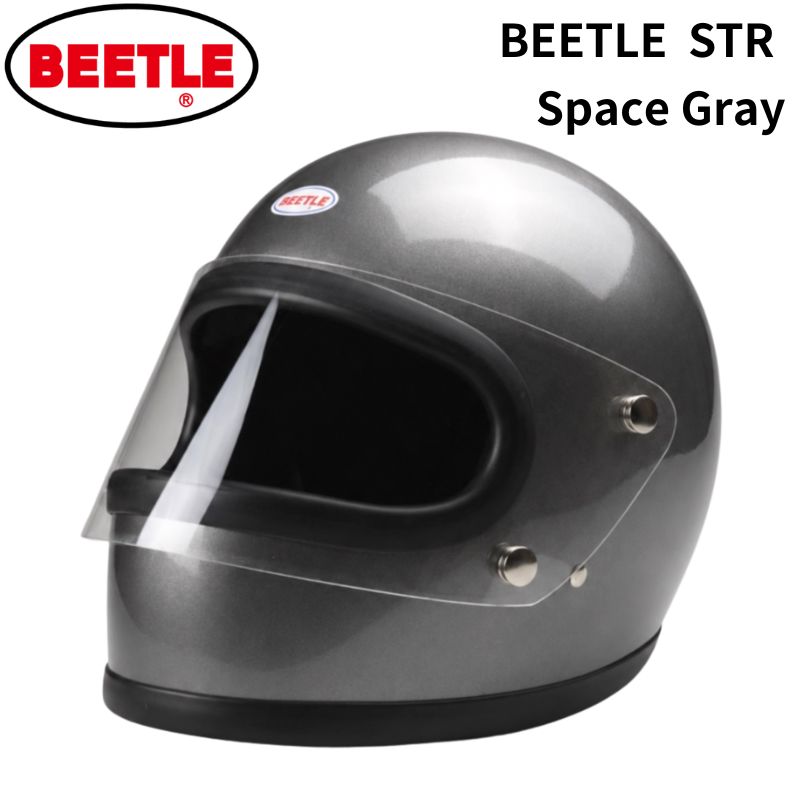 OCEAN BEETLE】BEETLE SHORTY4 ハーフヘルメット・ブラック オーシャン