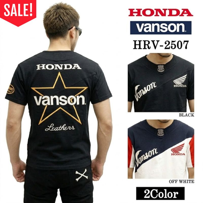 vanson  Tシャツ　新品 ブランド別,VANSON／バンソン,半袖Tシャツ | Motobluez Web Shopping