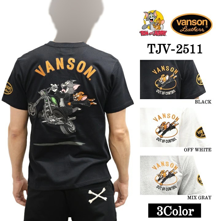 ブランド別,VANSON／バンソン,半袖Tシャツ | Motobluez Web