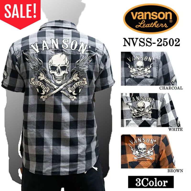 ブランド別,VANSON／バンソン,シャツ | Motobluez Web Shopping
