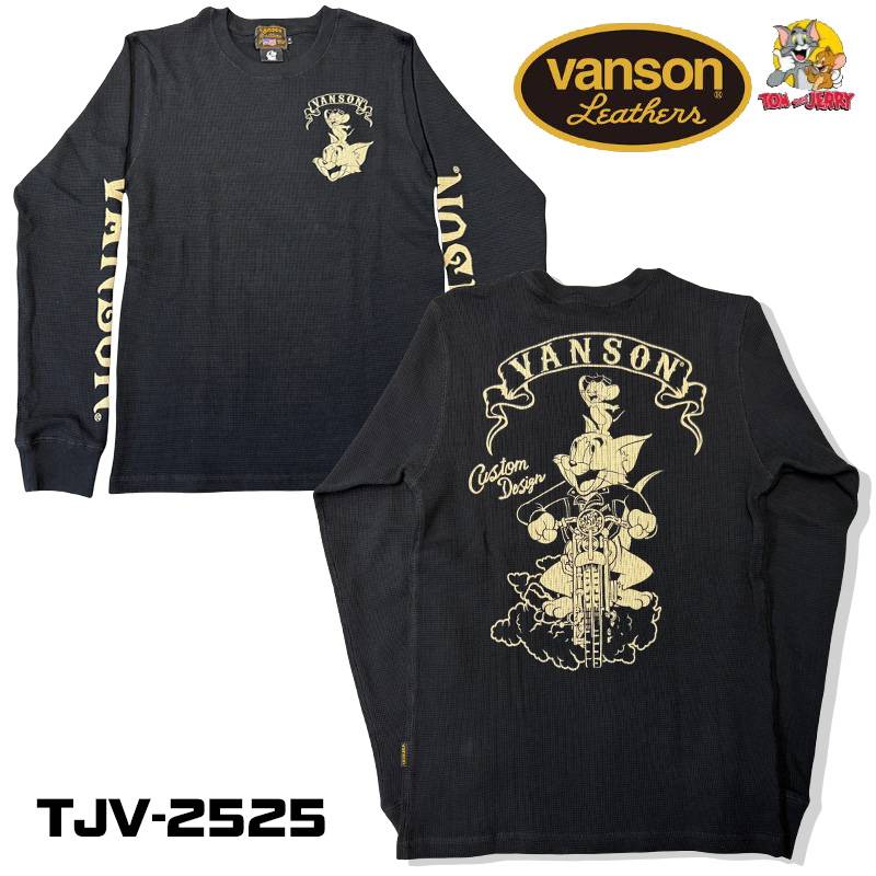 新品VANSON バンソン✖️ワッキーレース コラボ 長袖TシャツM 長袖Tシャツ VANSON×WACKY RACES バンソン ミルクちゃん wrv-2016