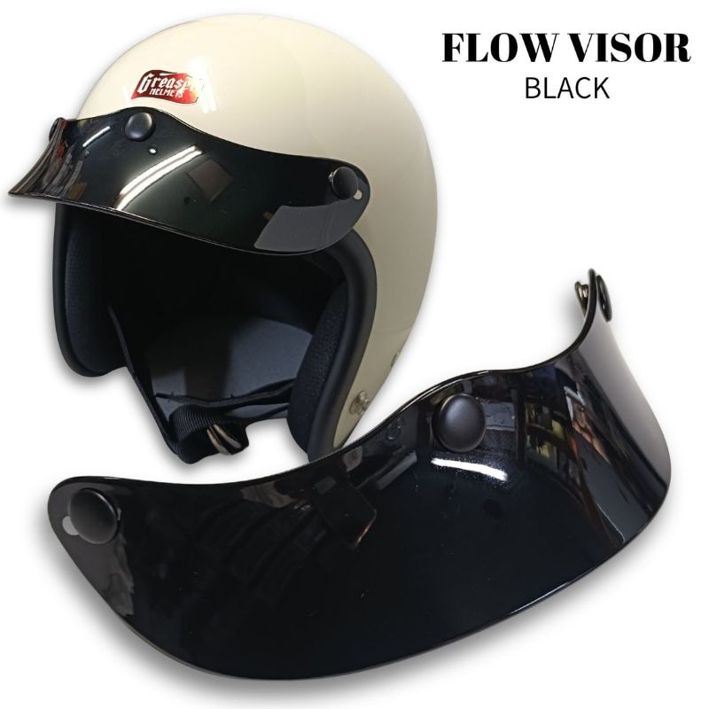 ⚪︎オレンジワークスオリジナル形状⚪︎ダックテール（ショート）　ヘルメットバイザー ⚪︎オレンジワークスオリジナル形状⚪︎ダックテール（ショート