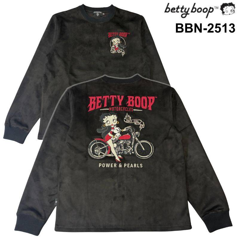 ベティ・ブープ 刺繍 フード付きモッズコート ベティ・ブープ 刺繍 フード付きモッズコート