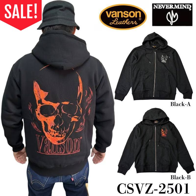ブランド別,VANSON／バンソン,パーカー・スウェット | Motobluez Web