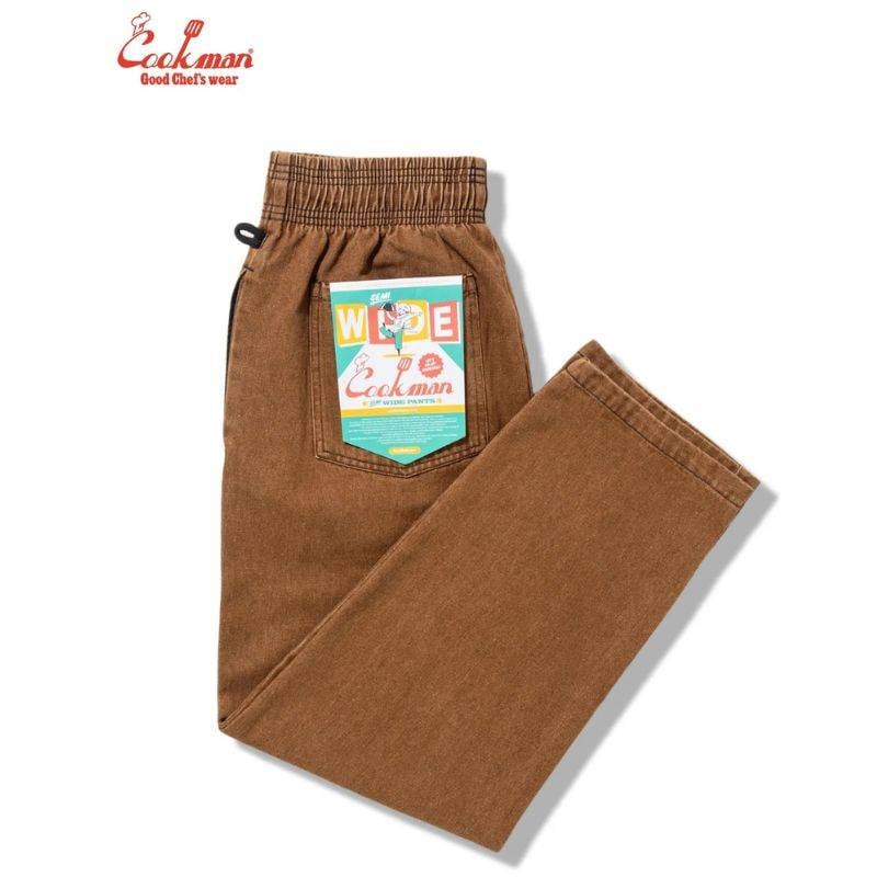 COOKMAN/クックマン シェフパンツ セミワイド Chef Pants Semiwide