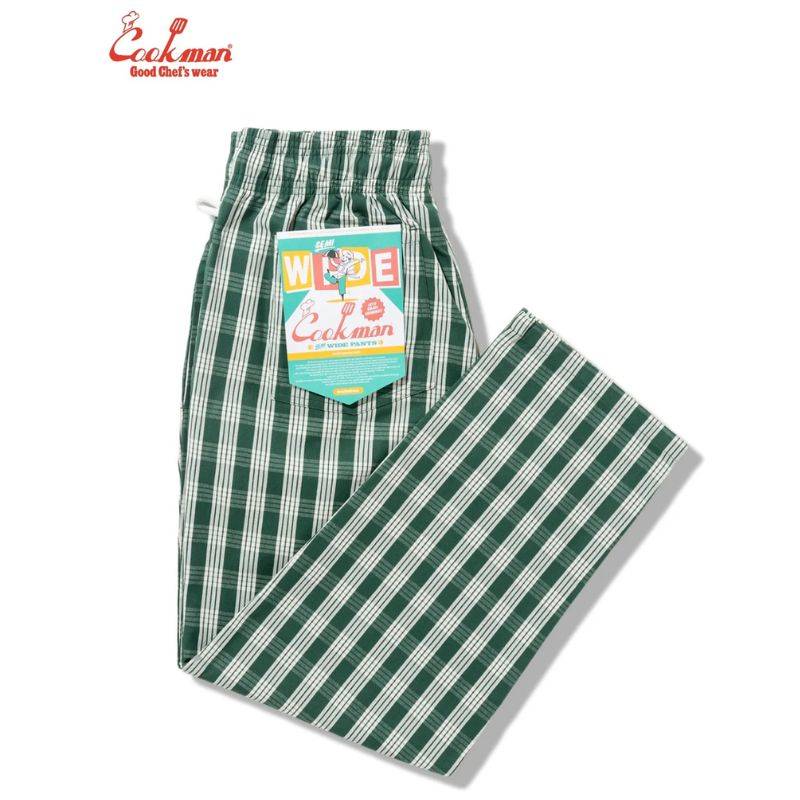 COOKMAN/クックマン シェフパンツ セミワイド Chef Pants Semiwide