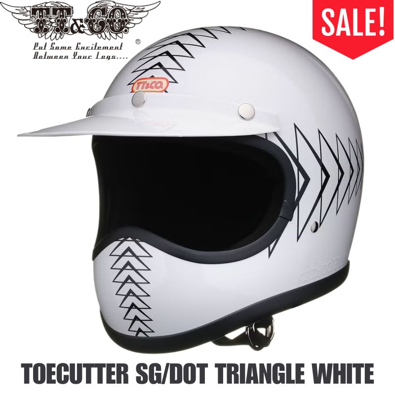 tt&co. マッスク　フルフェイス　ヘルメット　シールド付き　良好　PSマーク TT＆CO. バイク ヘルメット フルフェイスヘルメット スター シールド