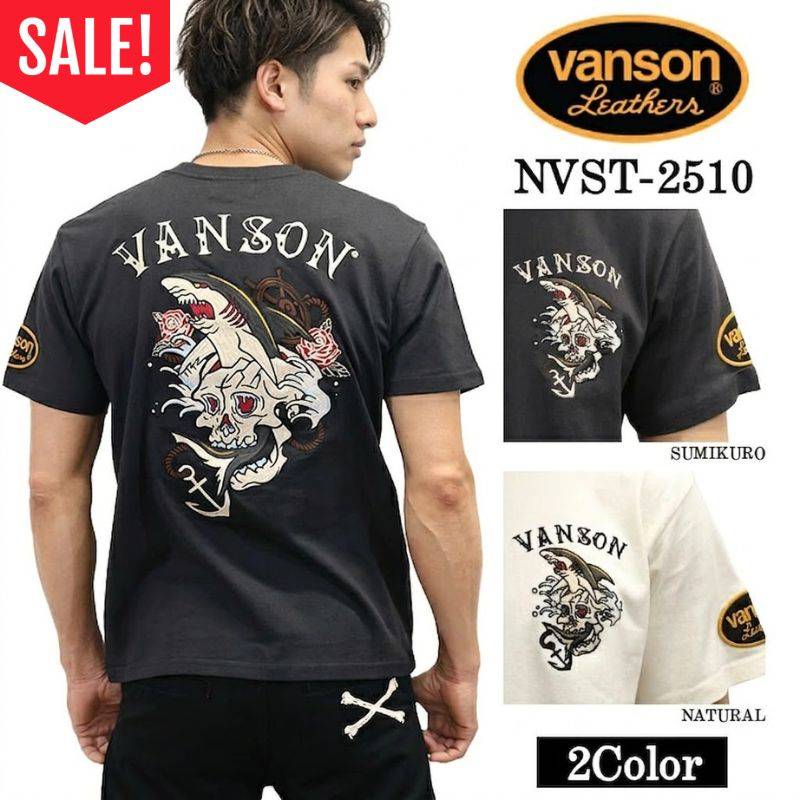 ブランド別,VANSON／バンソン,半袖Tシャツ | Motobluez Web Shopping