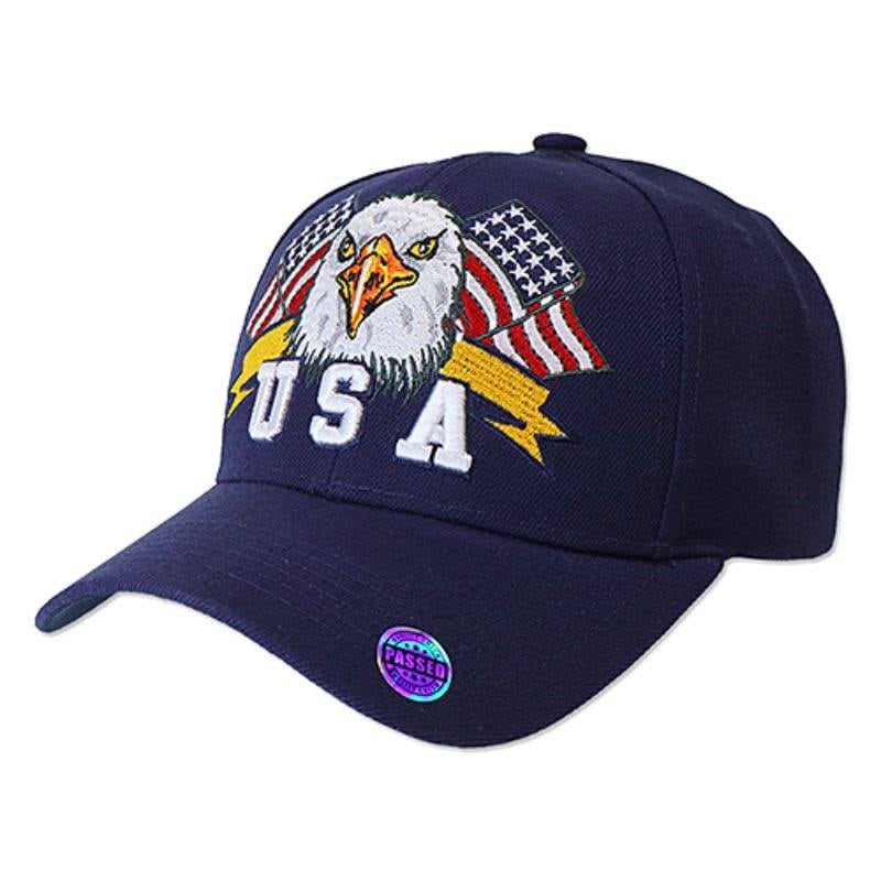 AMERICAN USA EAGLE キャップ ネイビー 帽子 アメリカン イーグル ワシ