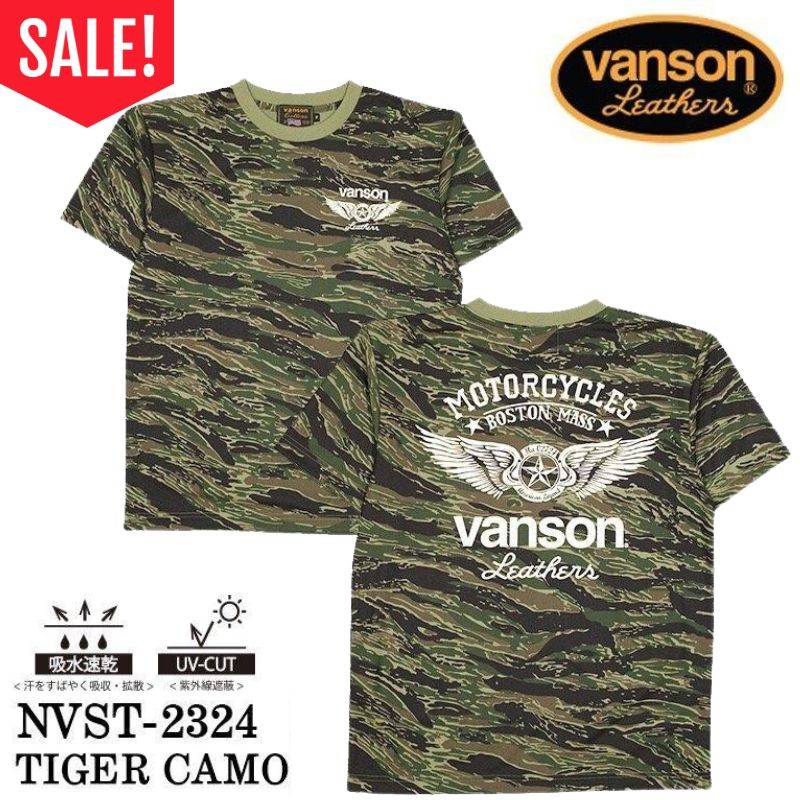 ブランド別,VANSON／バンソン,半袖Tシャツ | Motobluez Web Shopping