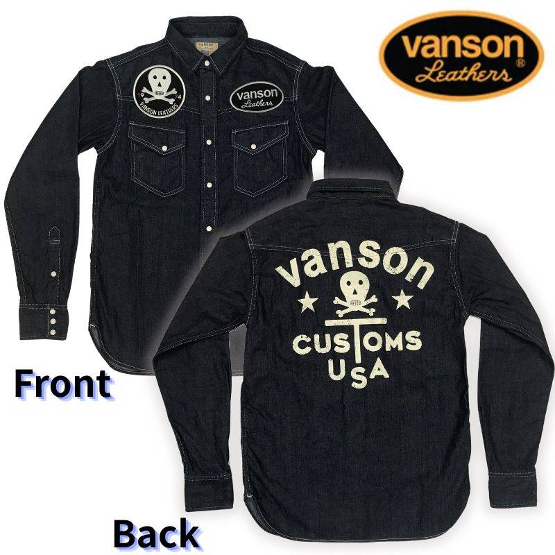 トップス vanson ブランド別,VANSON／バンソン,シャツ | Motobluez Web Shopping