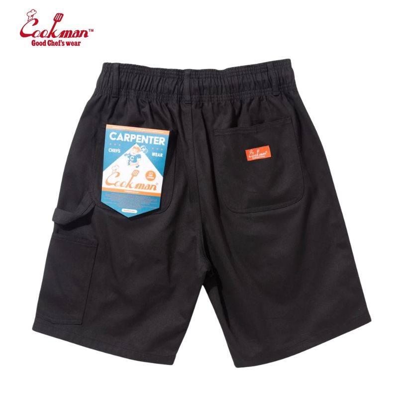 COOKMAN/クックマン Carpenter's Pants Short 「Heavy twill Black