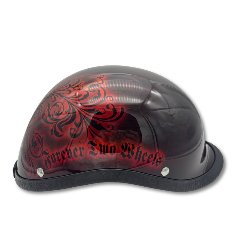 1点限り】Third-Eye 装飾用 カスタムペイント ハーフヘルメット