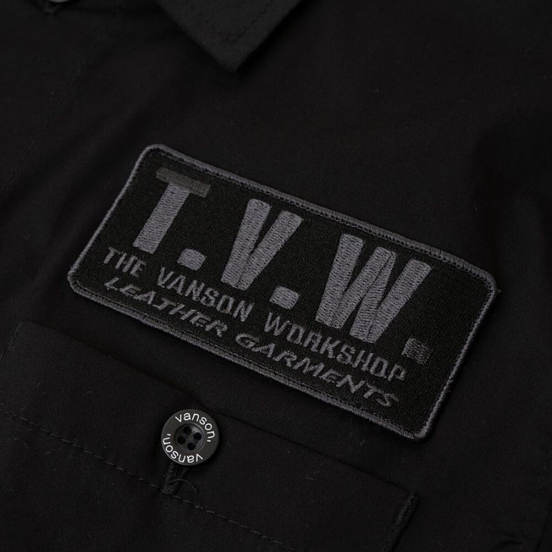 VANSON / バンソン コットンワークシャツ 春夏モデル ｜3カラー
