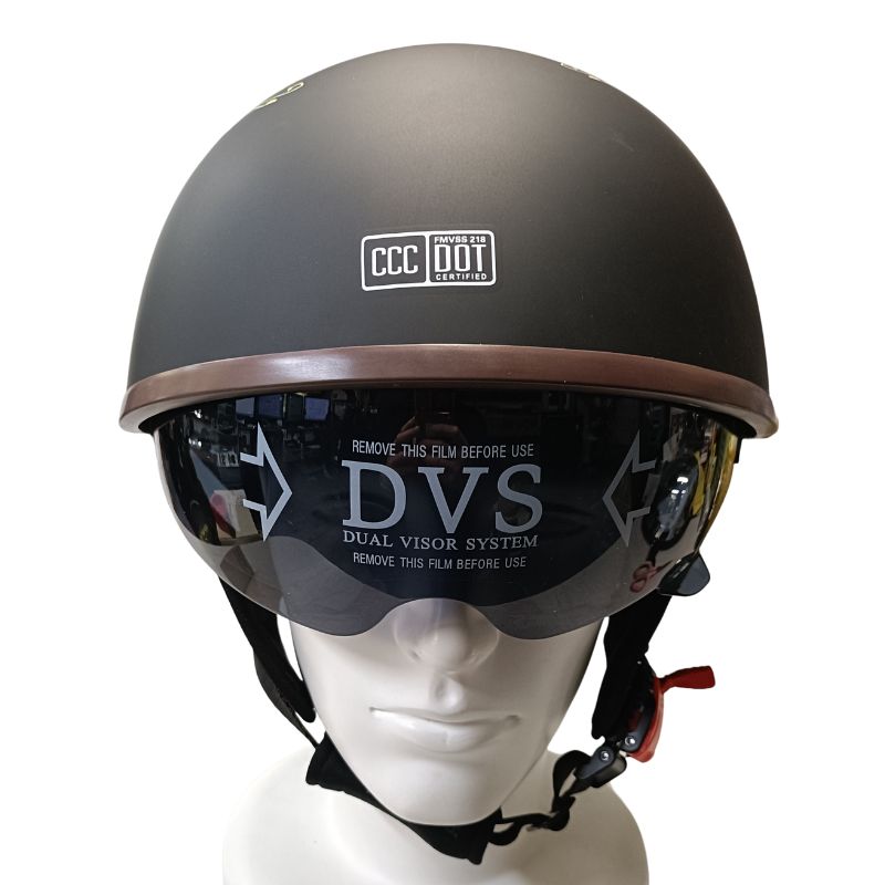 【装飾用・観賞用】HARLEY　DAVIDSON【ヘルメット】 グーステール WHEEL & WING インナーバイザー（スモーク）マット
