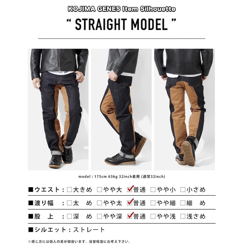 児島ジーンズ スペースモンキーコンボパンツ 超断熱素材 エアロゲル