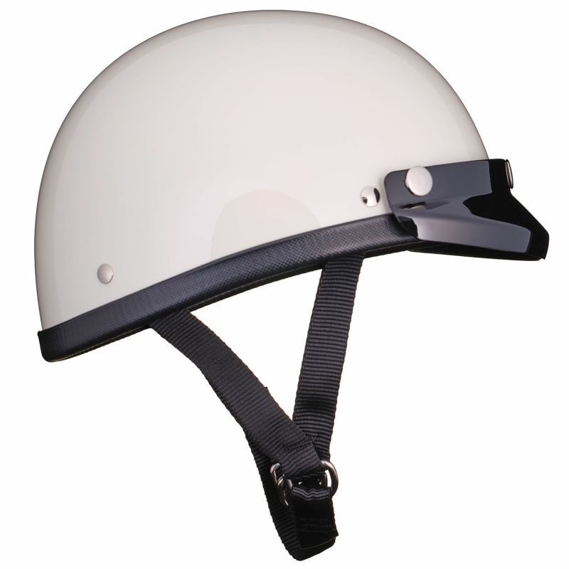 TT&CO.】イーグルロード ブラックミニバイザー付 ハーフヘルメット