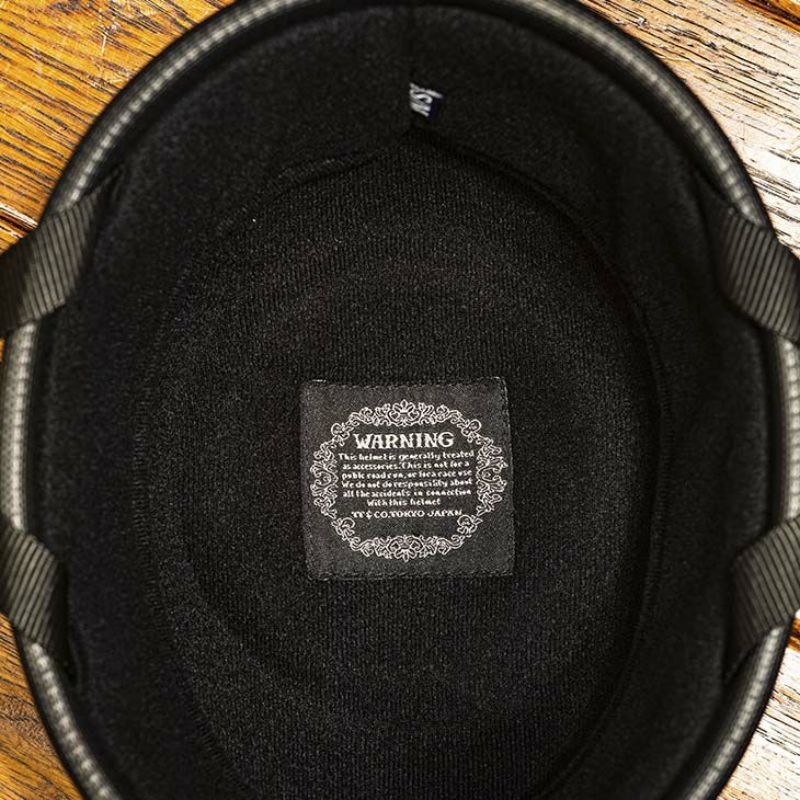 TT&CO.】イーグルロード ブラックミニバイザー付 ハーフ