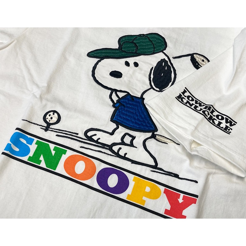 セール！43%オフ！】LOW BLOW KNUCKLE×SNOOPY ローブローナックル 