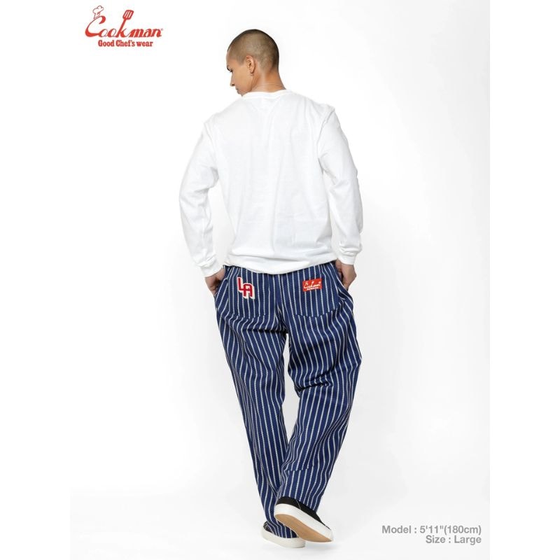 COOKMAN/クックマン シェフパンツ セミワイド Chef Pants Semiwide