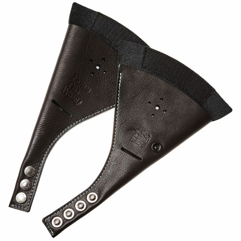 TT&CO イヤーカバー　黒 TT&CO.】本革 イヤーカバー スタンダード ブラック Ear Covers