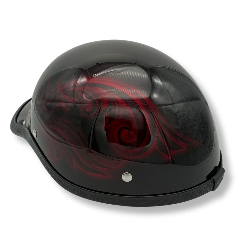 1点限り】Third-Eye 装飾用 カスタムペイント ハーフヘルメット