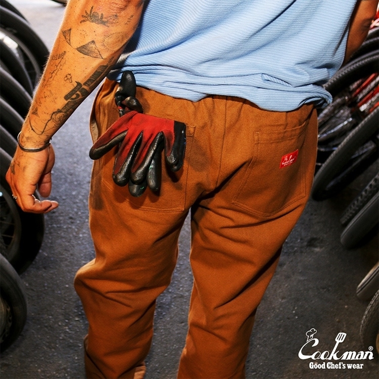 COOKMAN/クックマン Chef Pants Semiwide シェフパンツ「Duck Canvas