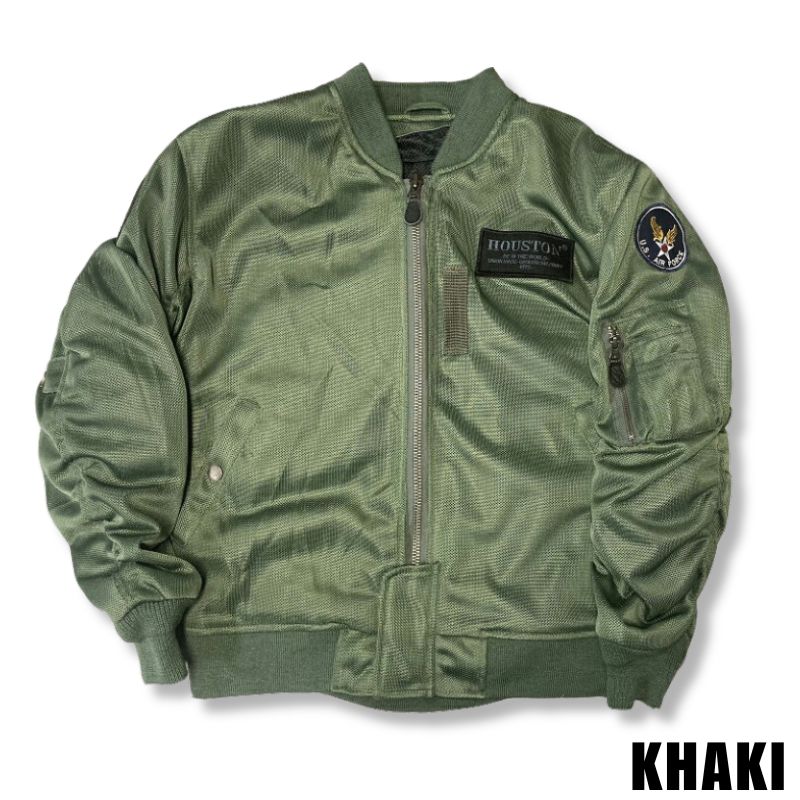 HOUSTON / ヒューストン メッシュジャケット MA-1 MESH M/C JAC M～4XL