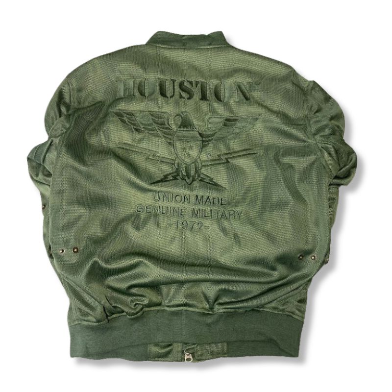 HOUSTON / ヒューストン メッシュジャケット MA-1 MESH M/C JAC M～4XL