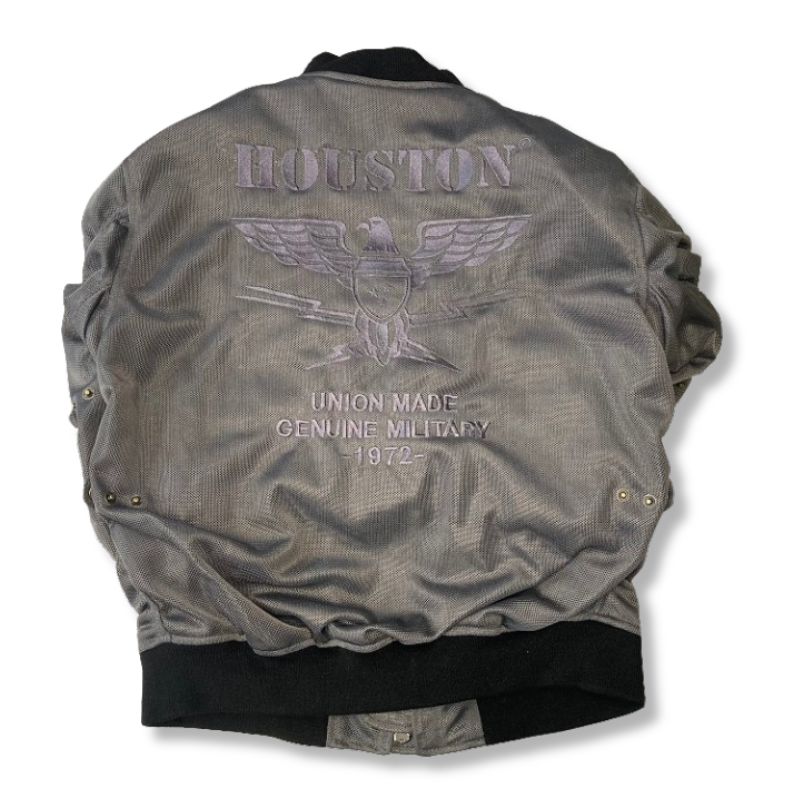 HOUSTON / ヒューストン メッシュジャケット MA-1 MESH M/C JAC M～4XL