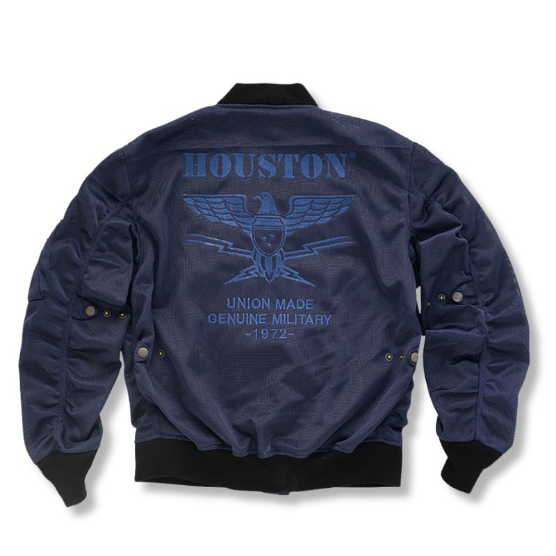 HOUSTON / ヒューストン メッシュジャケット MA-1 MESH M/C JAC M～4XL