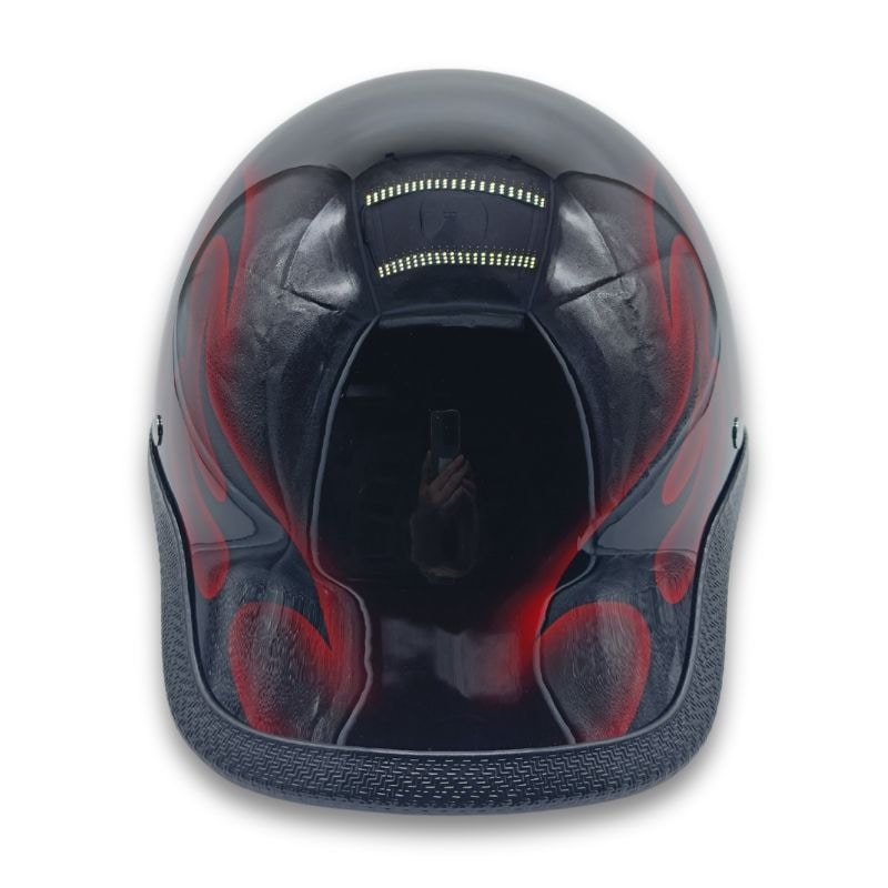 1点限り】Third-Eye 装飾用 カスタムペイント ハーフヘルメット