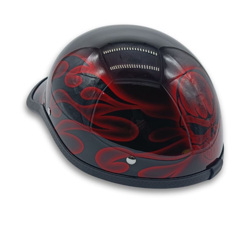 1点限り】Third-Eye 装飾用 カスタムペイント ハーフヘルメット