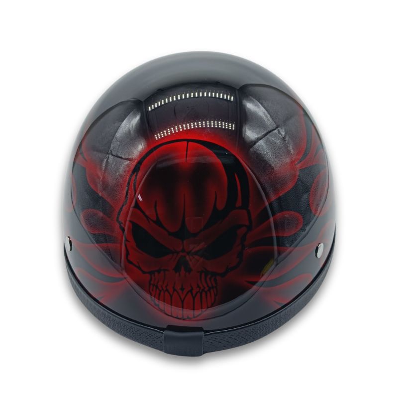 1点限り】Third-Eye 装飾用 カスタムペイント ハーフヘルメット