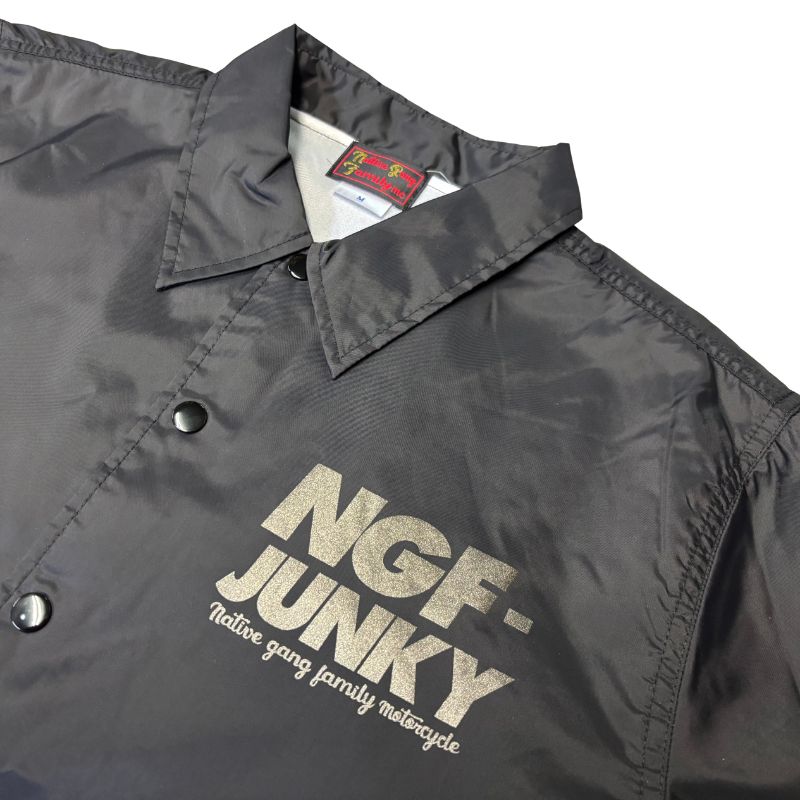 CHIGIRI｜NATIVE GANG FAMILY コーチジャケット 「ジャンキーガール