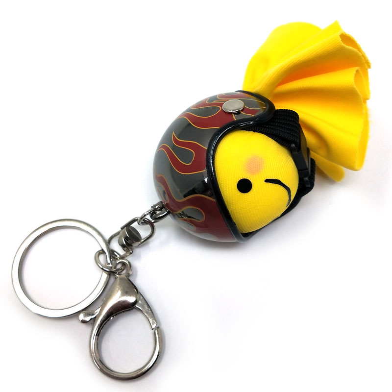 てるぼう＆ヘルメットキーホルダーセット『フレイム