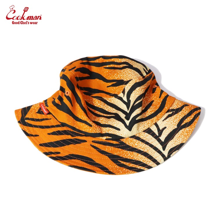 COOKMAN/クックマン バケットハット 帽子 Bucket Hat Tiger オレンジ