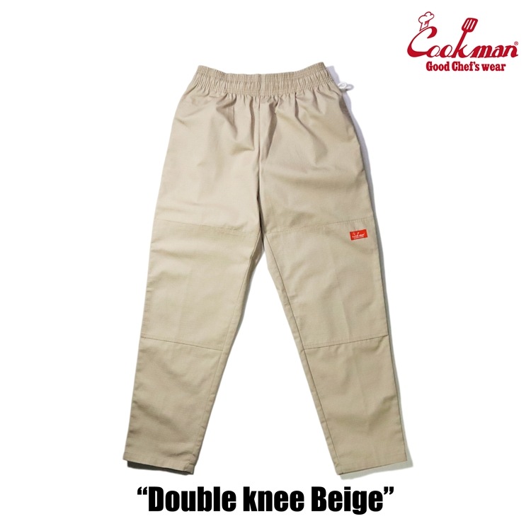 COOKMAN/クックマン Chef Pants シェフパンツ「Double knee Ripstop