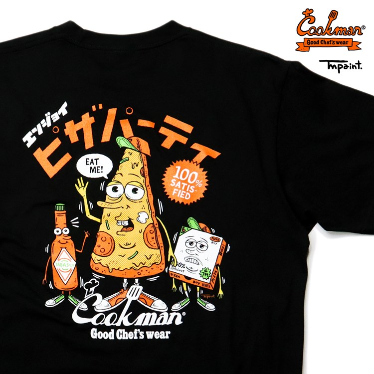 COOKMAN クックマン Tシャツ TM Paint Pizza Party（ユニセックス
