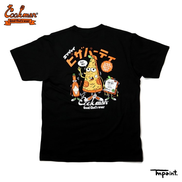 COOKMAN クックマン Tシャツ TM Paint Pizza Party（ユニセックス