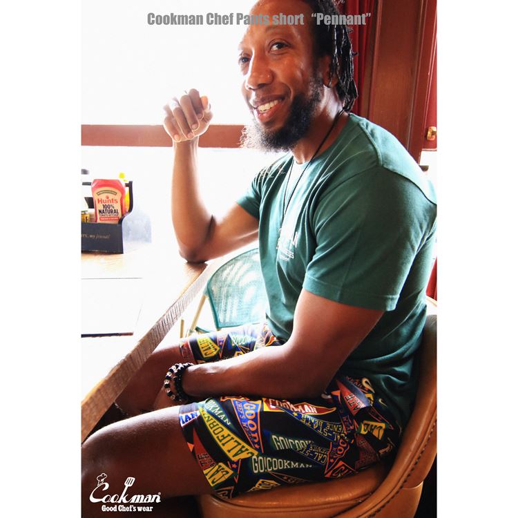 名作 Culture ツギハギ　クラスト　ハーフパンツ 6ポケ BALZAC COOKMAN/クックマン ショートシェフパンツ Chef Pants Short Pennant